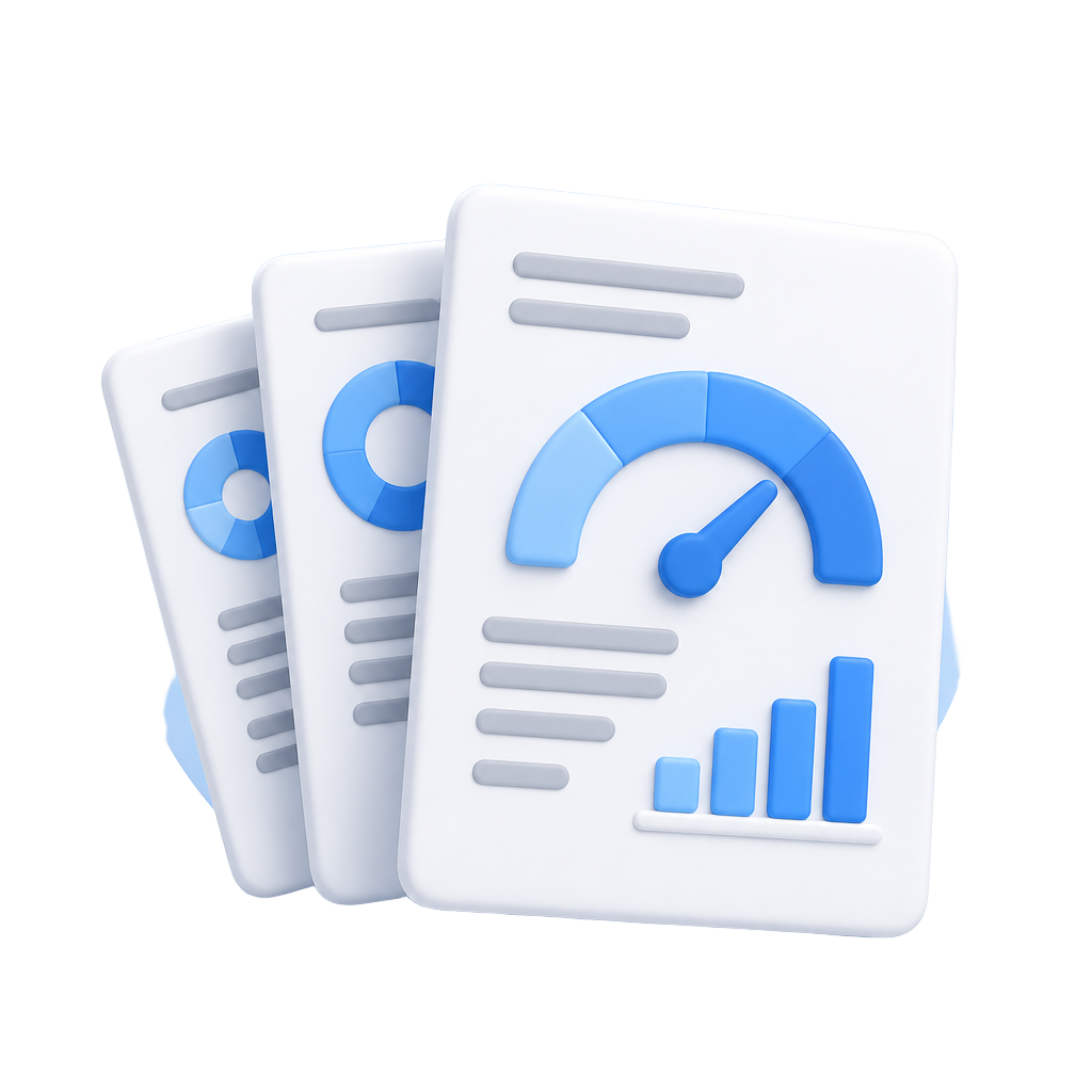 3-bureau credit report illustration